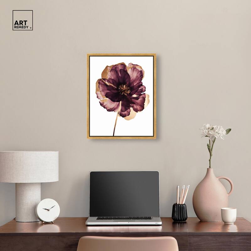 Lilac Blooming I Canvas by Art Remedy