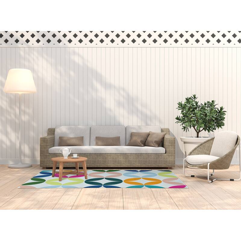 Eye Opener Spring Chenille Indoor/Outdoor Rug