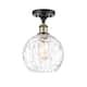 Option Clear Water Glass / Black Antique Brass