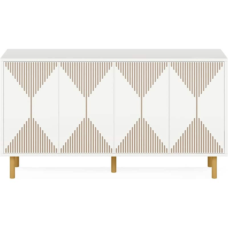Freestanding Floor Cabinet, Classic 55 inches Sideboard