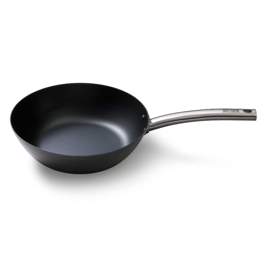 Skottsberg 11 in. Carbon Steel Wok