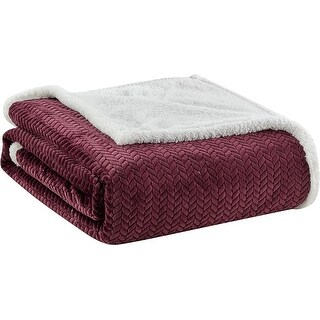Ultra Plush Snowflake Design Queen Size Microplush Blanket - Turquoise