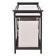 preview thumbnail 7 of 8, Costway Espresso Infant Baby Changing Table w/3 Basket Hamper Diaper Storage Nursery - Coffee