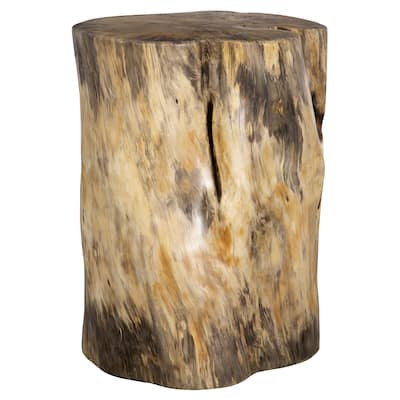 Uttermost Habitat Natural Accent Stool - 16"W x 20"H x 16"D