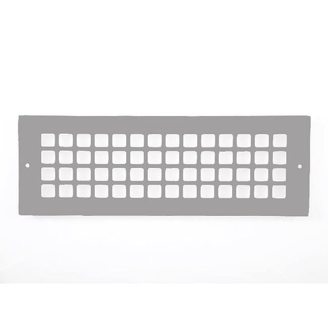 Reggio Registers Grid Series 4" x 14" Grille with Mounting Holes