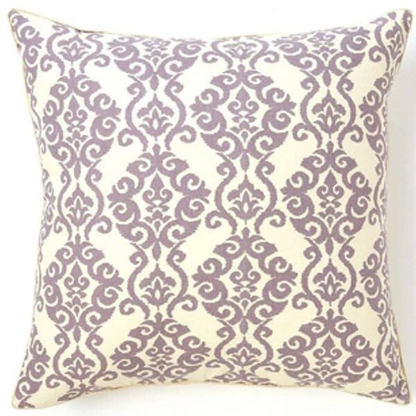 Jiti Indoor Transitional Damask Patterned Cotton Decorative Accent