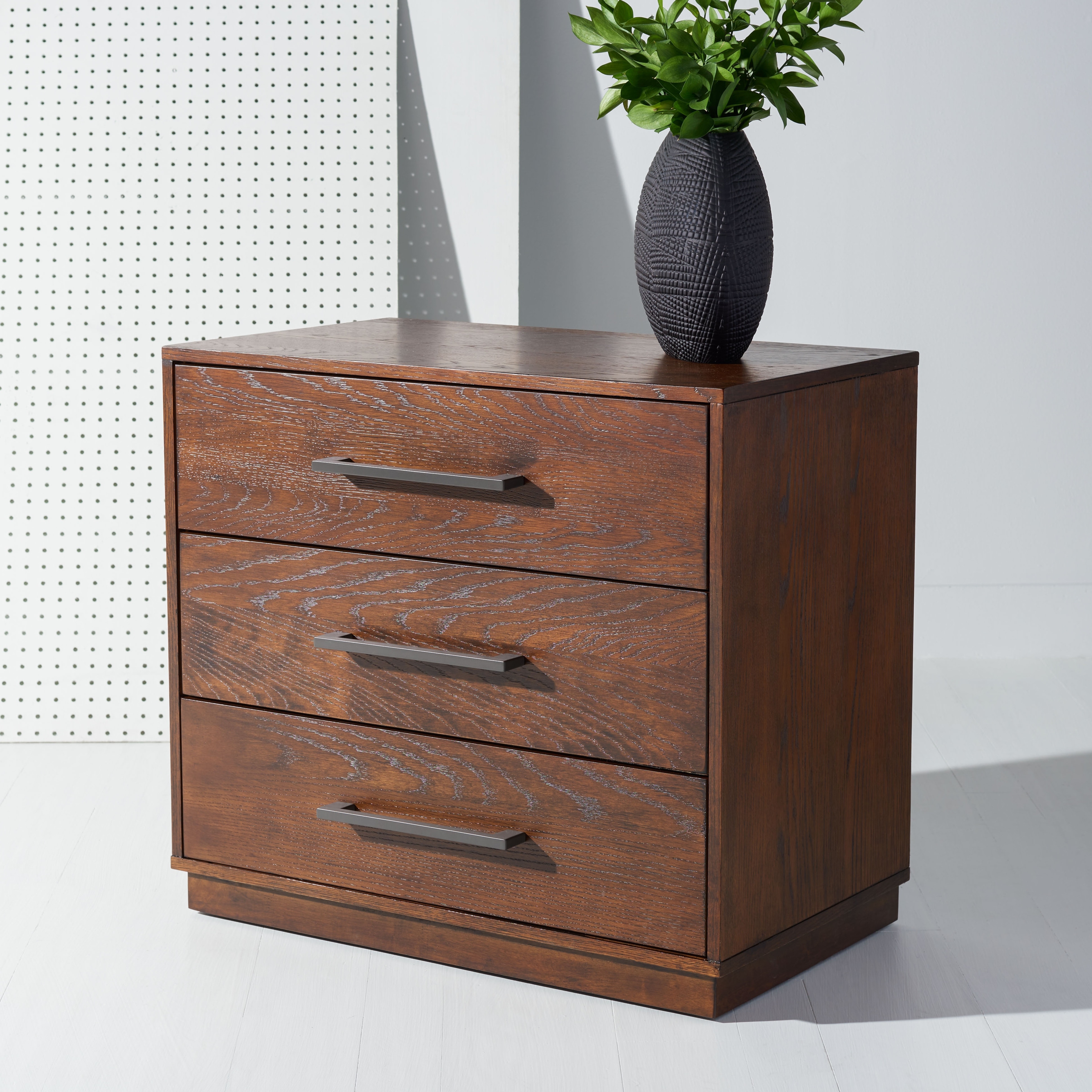 SAFAVIEH Couture Mallory 3 Drawer Nightstand