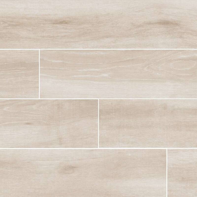 The Tile Life Belgrad 6x36 Porcelain Floor & Wall Tile - Cream - Case of 7 (10.22 Sq. ft.)