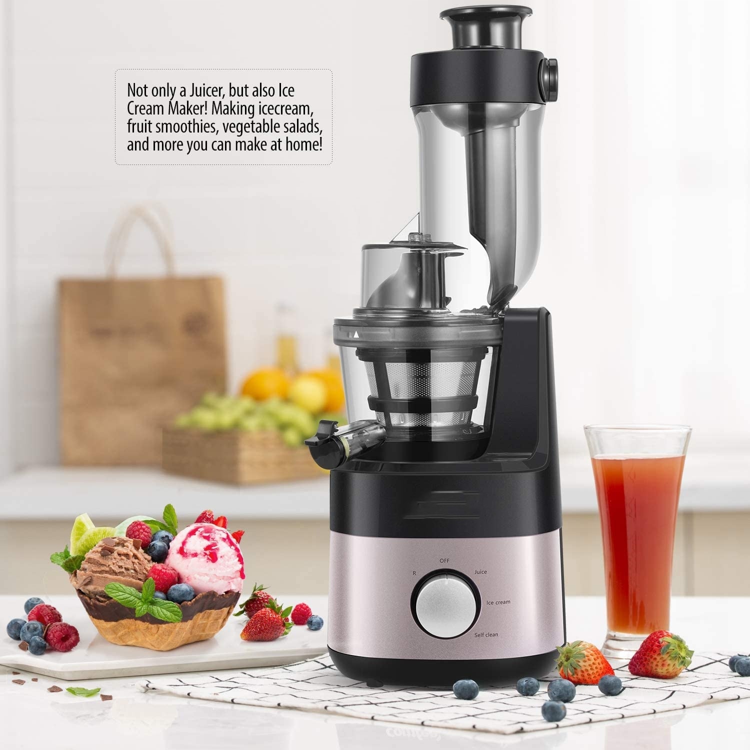 Juicer ice sale cream maker