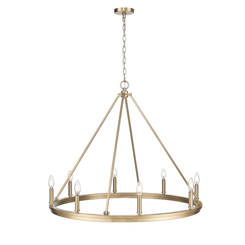 Carruth Chandelier Ceiling Light - Modern Gold