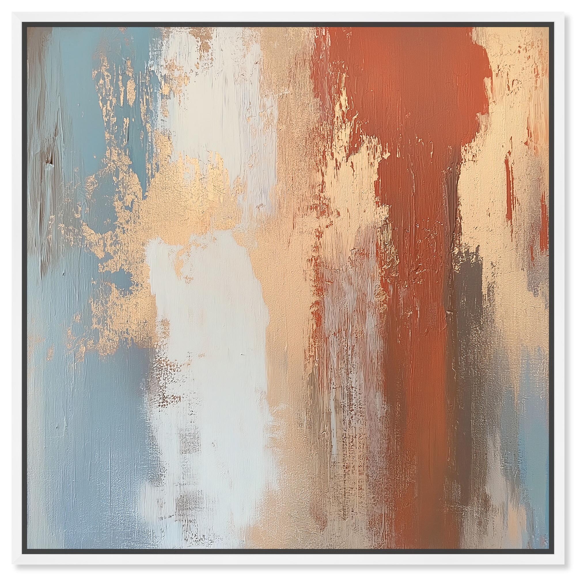 Coastal Rust I Canvas by Art Remedy