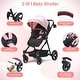 preview thumbnail 9 of 25, Convertible Baby Stroller for Toddler 1-3