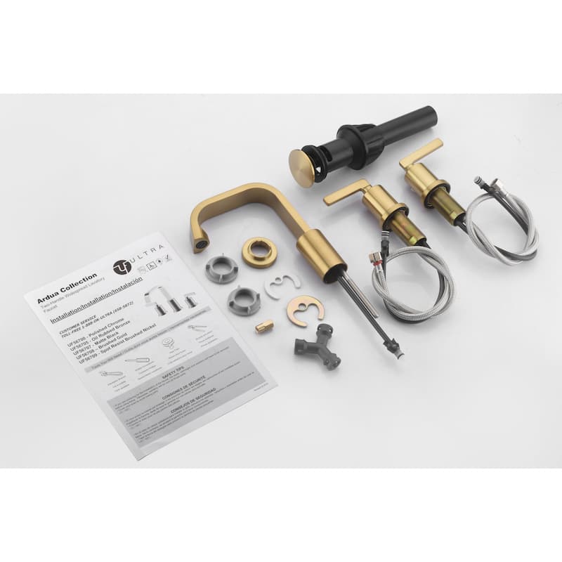 Ultra Faucets Ardua Collection Two-Handle Widespread Lavatory Faucet
