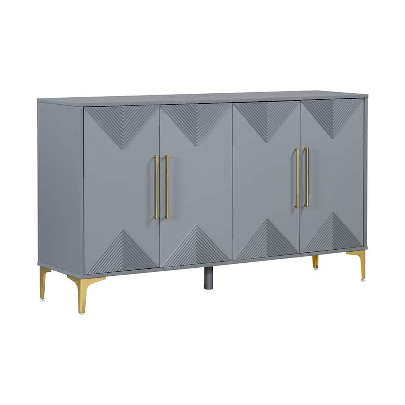 Unique Features of a Four-Door Cabinet