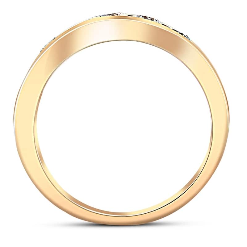 1ct Channel Set Diamond Ring 14K Yellow Gold