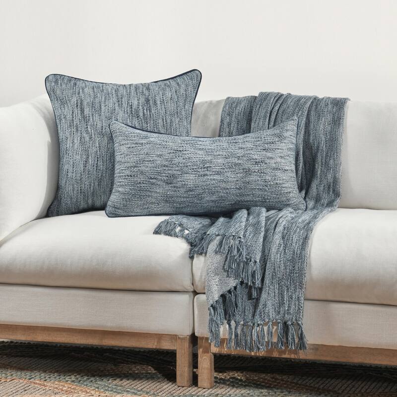 Villa by Classic Home Sharma Cotton Blend Throw Pillow