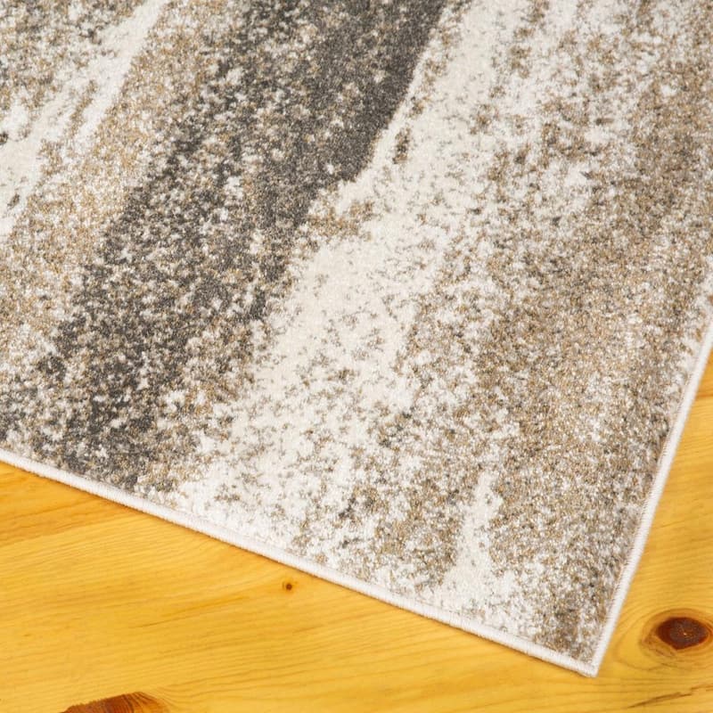 Luxe Weavers Modern Abstract Stripe Area Rug
