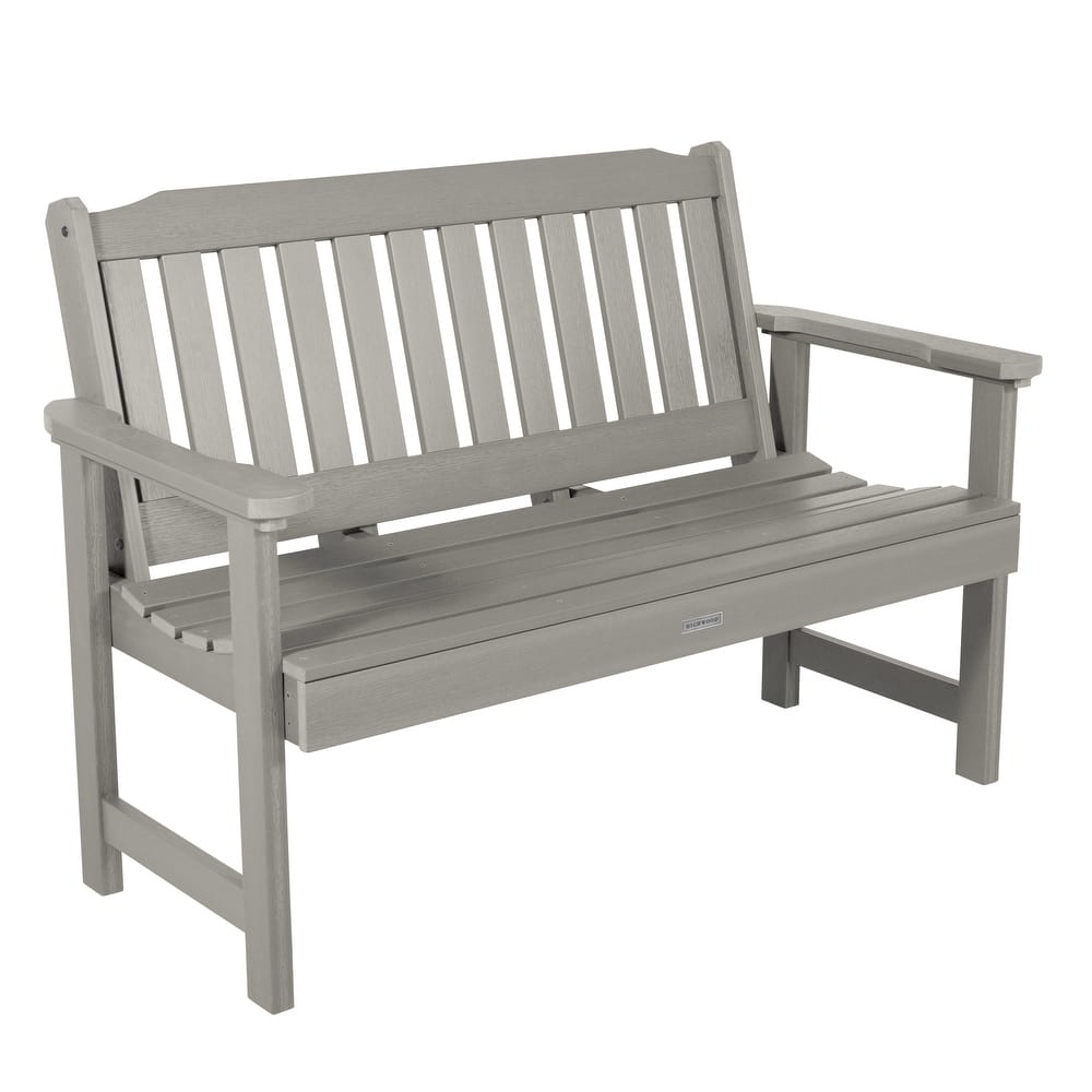 HIGHWOOD Lehigh 4-foot Eco-friendly Synthetic Wood Garden Bench