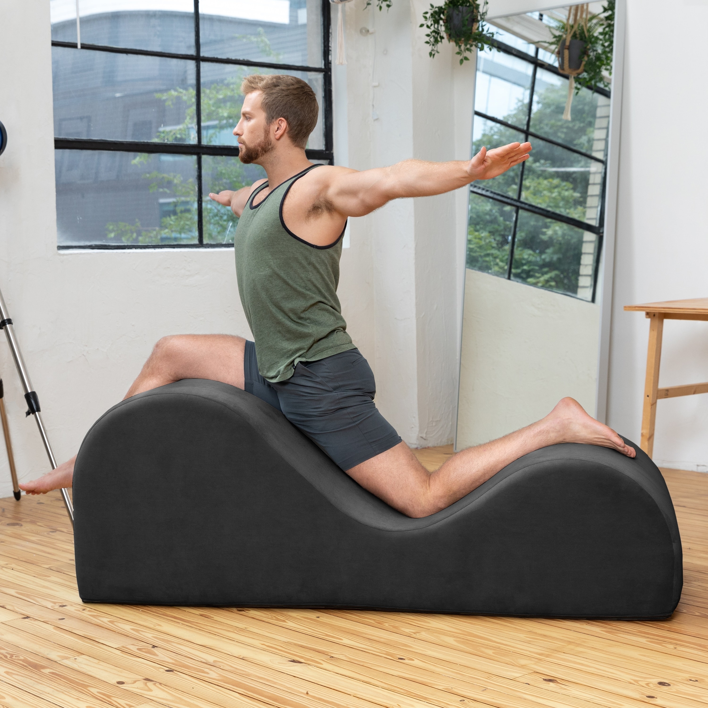Yoga chair stretch chaise on sale