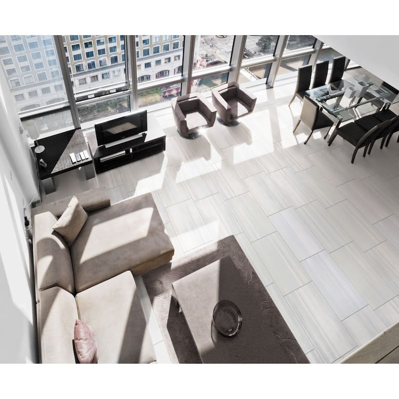 Ackland AKNPTGLA12X24M-CA Glacis - 12" x 24" Porcelain Solid Floor