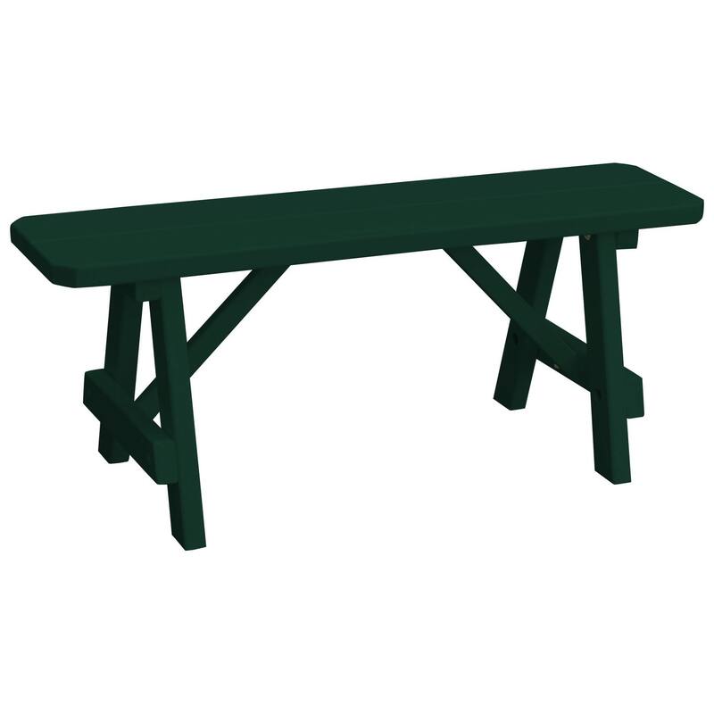 Pine 4' Traditional Bench