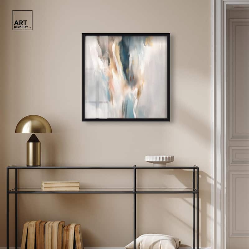 Gilded Gorge II Shadowbox by Art Remedy