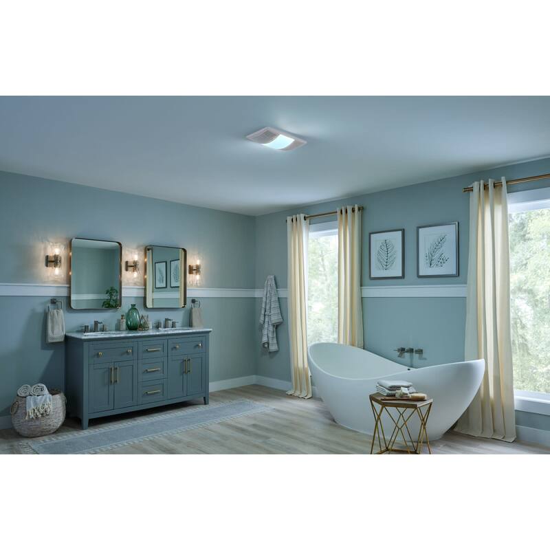 Broan PowerHeat� 80 CFM 1.5 Sone Ceiling Mounted Heated Exhaust Fan