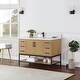 preview thumbnail 12 of 147, Altair Wildy Bathroom Vanity with White Composite Stone Top without Mirror