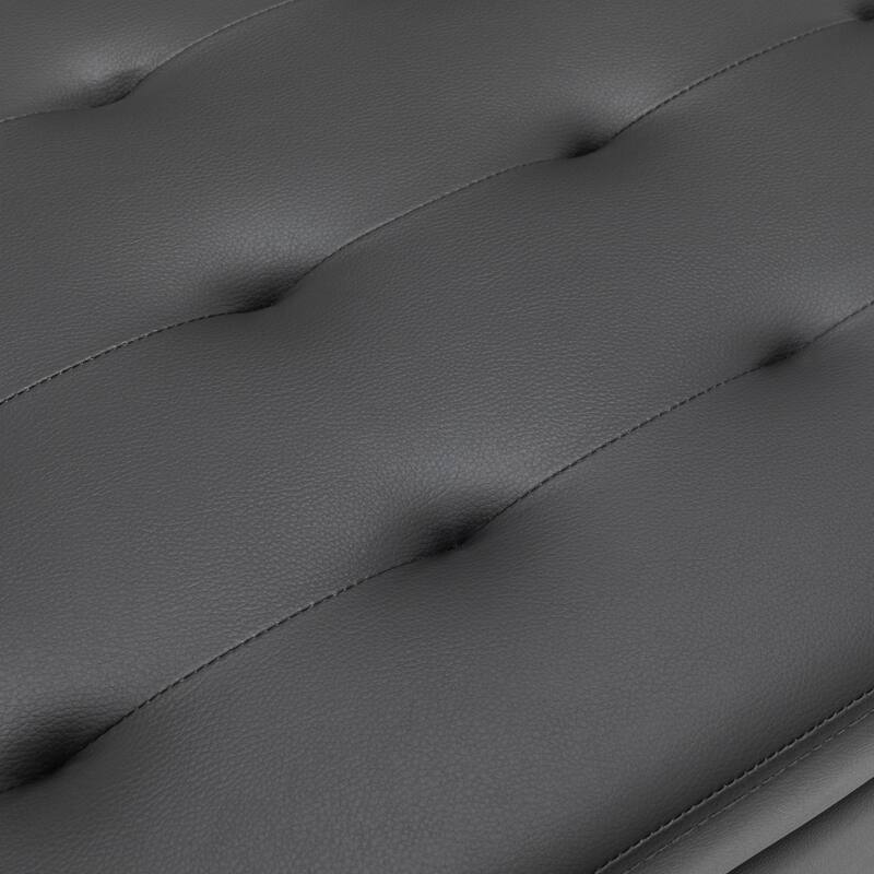 Comfortable Ottoman Bench Entryway Footrest Seat for Living Room, Storage Bench Hallway Stool with Safety Hinged Flap