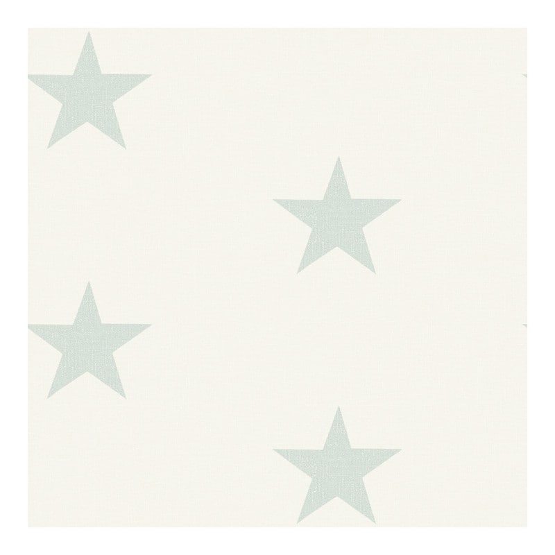 Chesapeake Mcgraw Teal Stars Wallpaper - 20.5 x 396 x 0.025