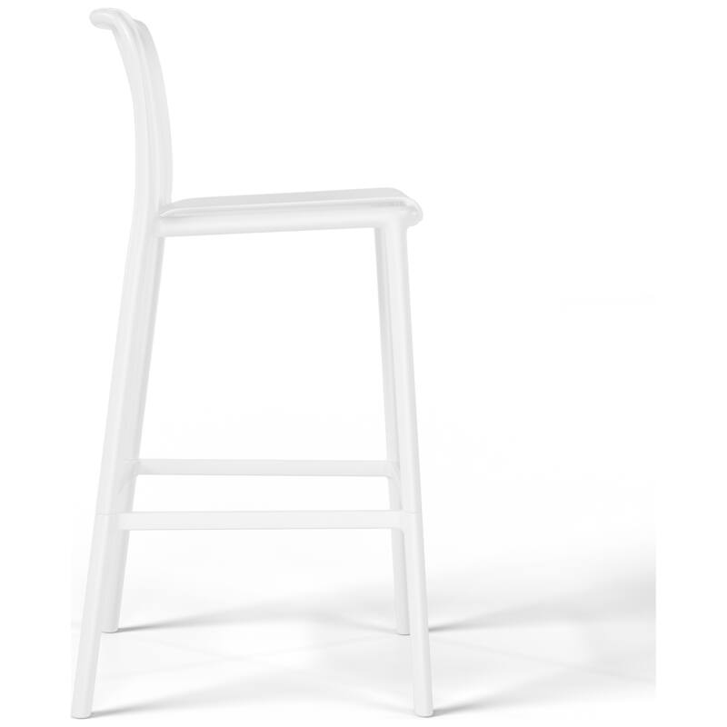 Frond and Form 2-Person Outdoor Round Dining Set Bar Height