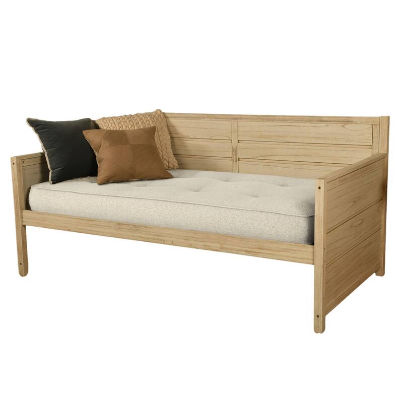 Somette Boho Tufted Day Bed Mattress, Twin-size (Frame Not Included) - White