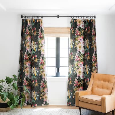 1-piece Blackout Garden Bouquets Made-to-Order Curtain Panel