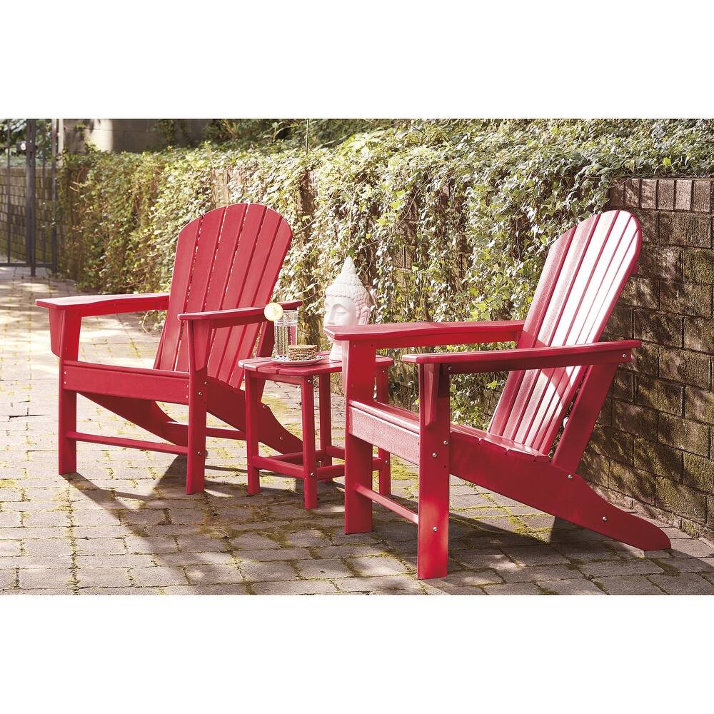 Signature Design by Ashley Sundown Treasure 3-Piece Outdoor Seating Package - 32"W x 33"D x 38"H