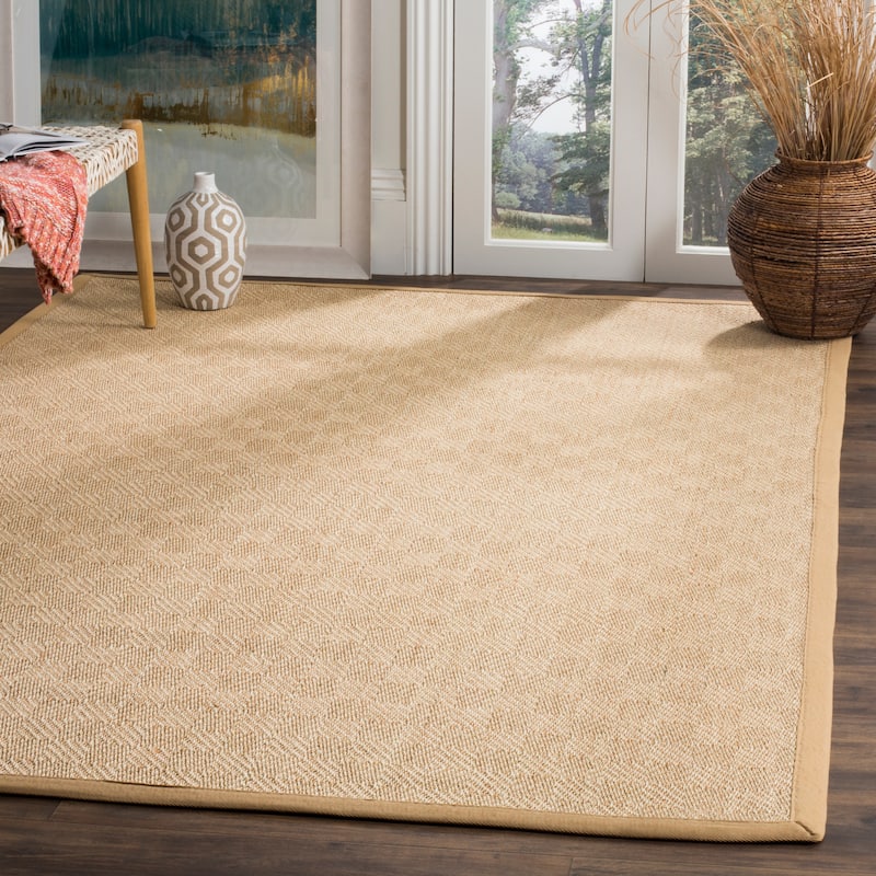 SAFAVIEH Natural Fiber Palma Jute Rug - 6' x 9' - Natural/Beige