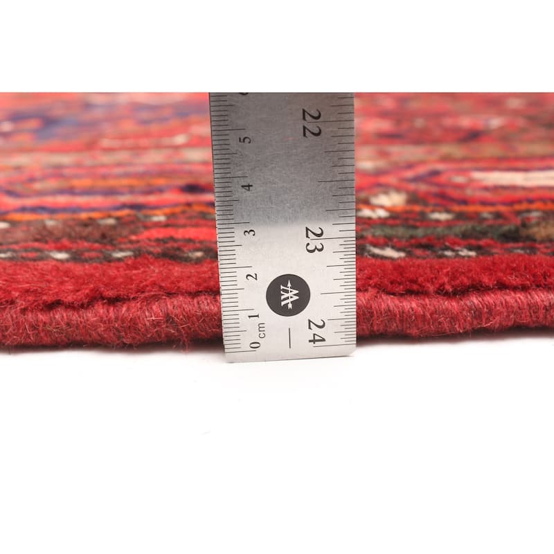 ECARPETGALLERY Hand-knotted Andelz Red Wool Rug - 3'8 x 6'1