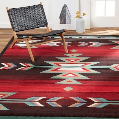 Home Dynamix Premium Sagrada Southwestern Geometric Area Rug