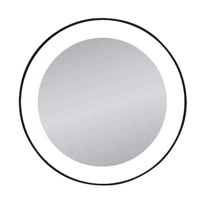 Zadro LED Lighted Compact Mirrors w/ Magnification & Suction Cup Mount