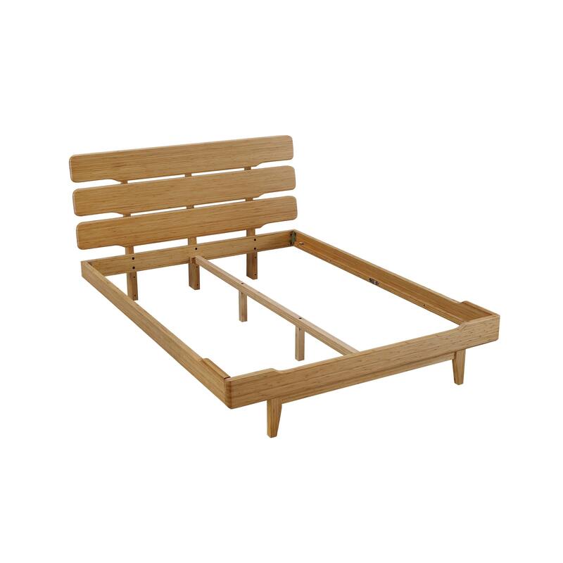 Dylan 4pc King Platform Bedroom Set with Dresser in Golden