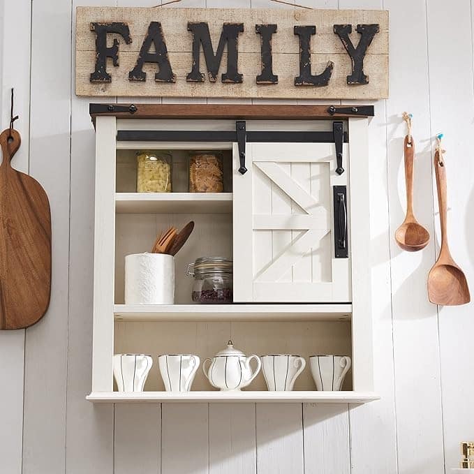 Farmhouse Bathroom Wall Cabinet, Medicine Cabinet, Storage Cabinet