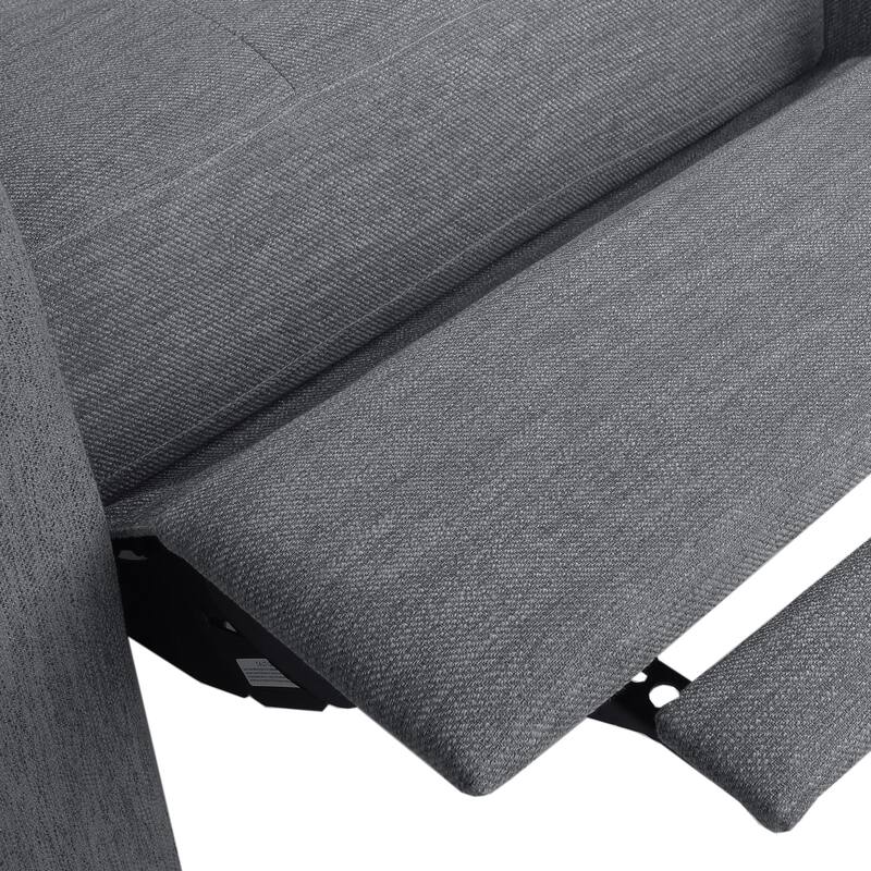 Craigue Upholstered Pushback Recliner by Christopher Knight Home
