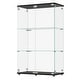 preview thumbnail 48 of 165, Glass Display Cabinet with Doors & Locks, Acrylic Shelves, Floor Standing Storage Showcase for Home or Office