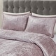 preview thumbnail 35 of 42, Madison Park Reagan 5 Piece Crinkle Velvet Comforter Set
