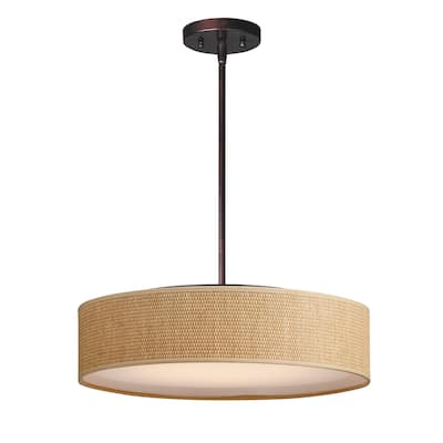 Prime 20"W LED Pendant - Oil Rubbed bronze