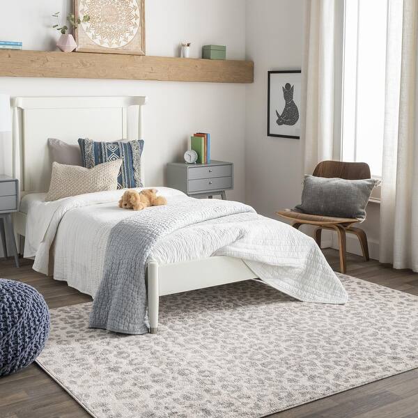 slide 2 of 17, Livabliss Positano Casual Area Rug. 5' 3" x 7' 3" - Light Grey