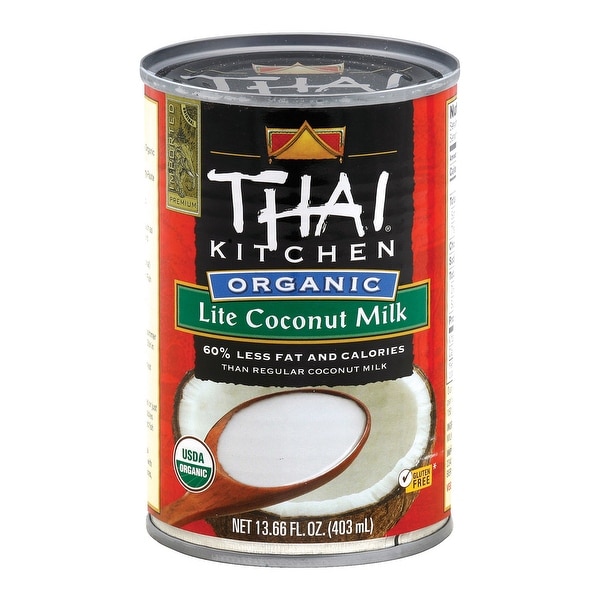 Thai Kitchen Organic Lite Coconut Milk - Case of 12 - 13.66 Fl oz.