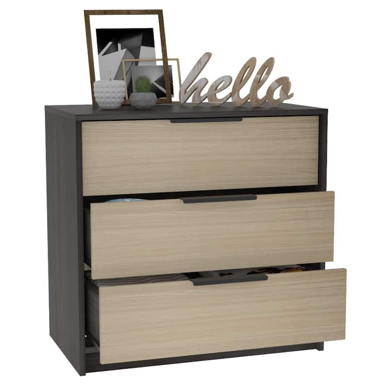 3 Drawers Dresser with Superior Top