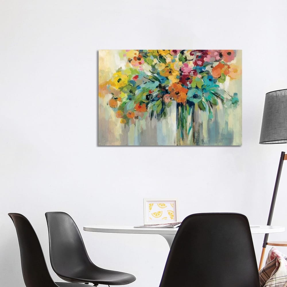 iCanvas "Cloud of Flowers" by Silvia Vassileva Canvas Print