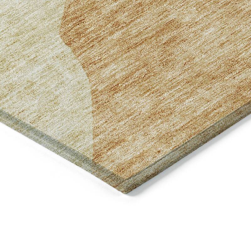 Machine Washable Indoor/ Outdoor Chantille Modern Abstract Rug