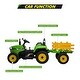 preview thumbnail 22 of 27, 12V Kids Ride on Tractor，Battery Powered Electric Tractor with Trailer